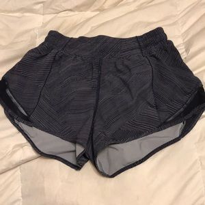 blue Lululemon shorts